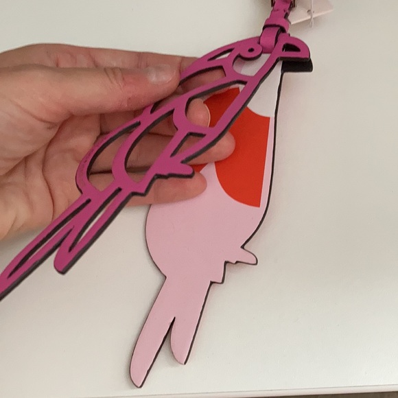 NWT Kate Spade Parrot Key Fob - Picture 4 of 5